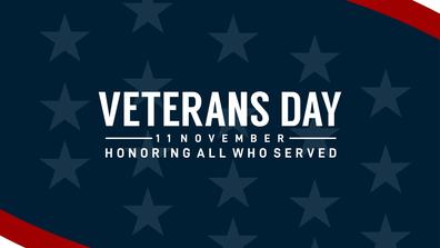 veteran's day banner