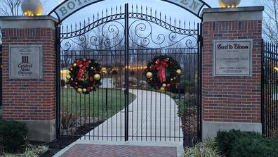 Winter Illumination Gate