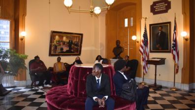 marauders in the george washington williams room at the ohio statehouse