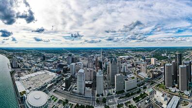 detroit aerial