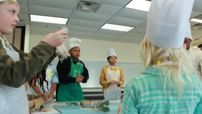 youth at the central state university Urban and Small-scale Farm Conference