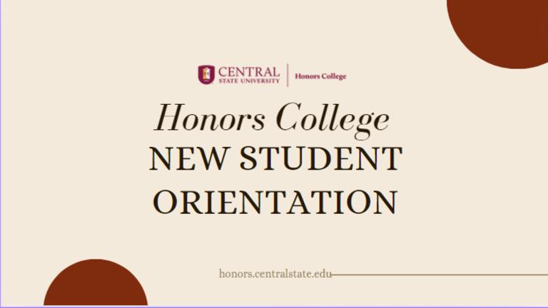 New Student Orientation Slide Image