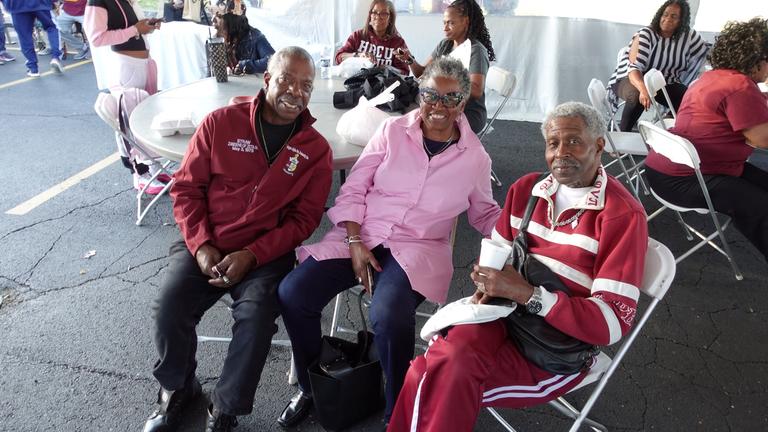 alumni at the dayton alumni chapter fish fry