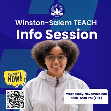 Winston-Salem Teach Info Session