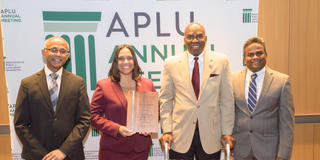 Dr. Sakthi Kumaran, Dr. Brandy E. Phipps, Dr. Morakinyo Kuti, and Dr. Arunasalam Rahunanthan