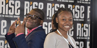 students attend the 2022 rise to the challenge career development and networking summit at central state university