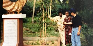 tree of oblivion image for A Journey with Ancestors presented by Charles Fox of Central State University