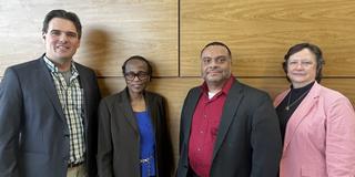 four faculty researchers from central state university working on the soar studies in mental health for the state of Ohio