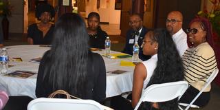 Visiting Alumni Day Honors College - John C. Jones-Floyd Howell-Kyesha James-Lisa Sims