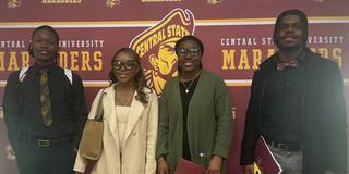 four central state university students