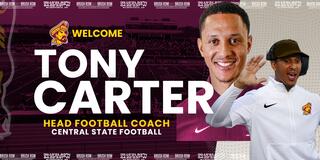 Central State Football Coach Tony Carter former NFL cornerback