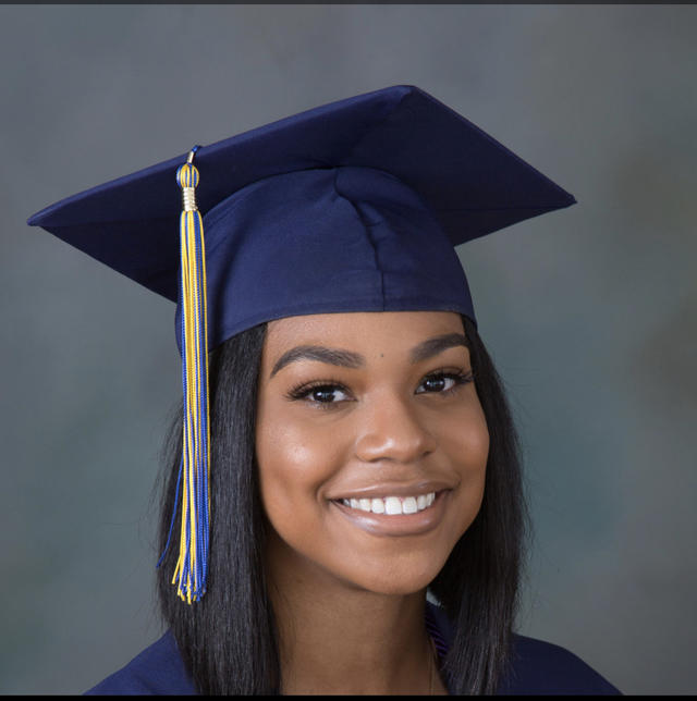 Jordan Connally, a student at Ohio's only public HBCU, Central State University