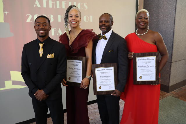 central state university athletic hall of fame recipients