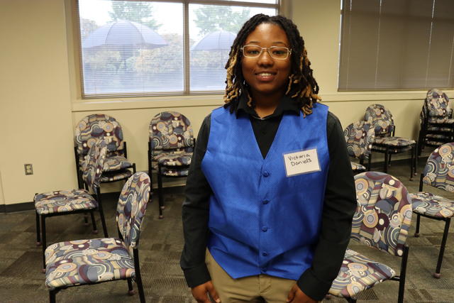 a student in the ROTC program at central state university