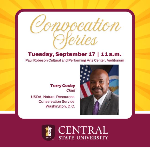 terry cosby convocation series graphic