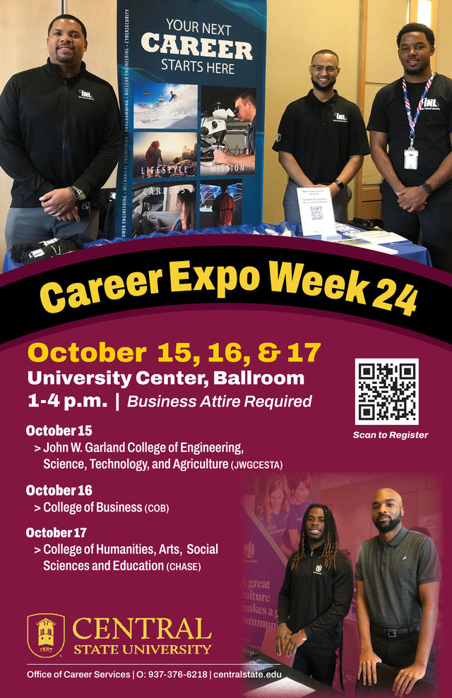 poster for career expo week 2024